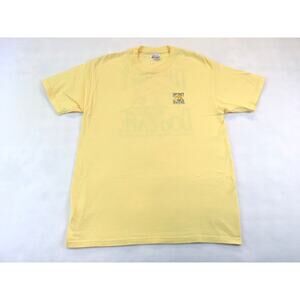 Salty Dog Cafe Logo Yellow Blue T-Shirt Front/Back Size Medium
